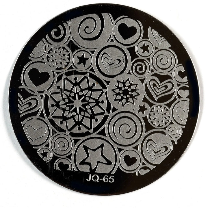 Stamping Plate - JQ-65   Naio Nails