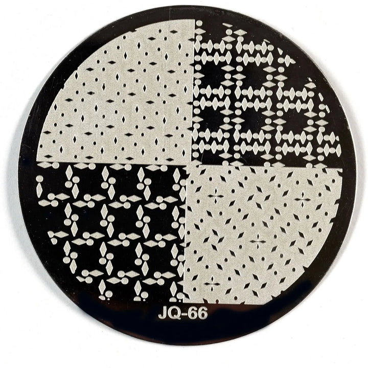 Stamping Plate - JQ-66   Naio Nails