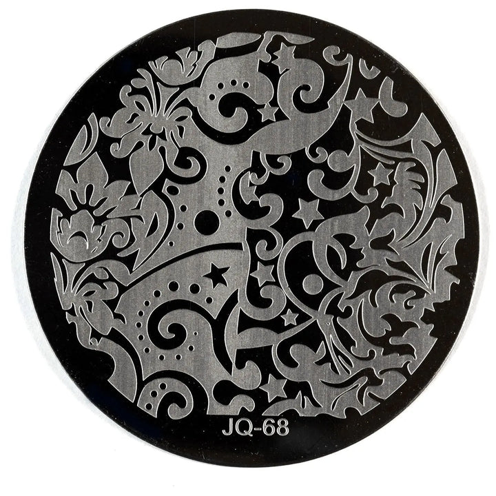 Stamping Plate - JQ-68   Naio Nails