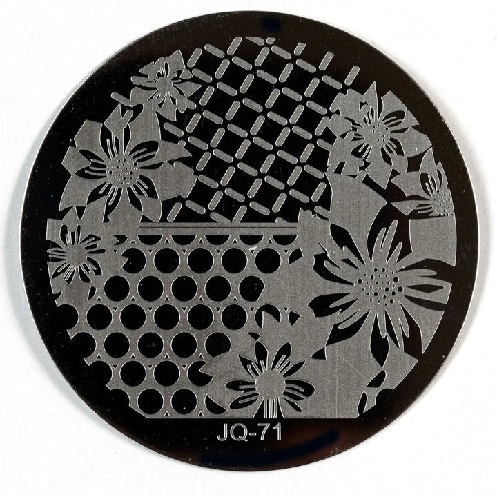 Stamping Plate - JQ-71   Naio Nails