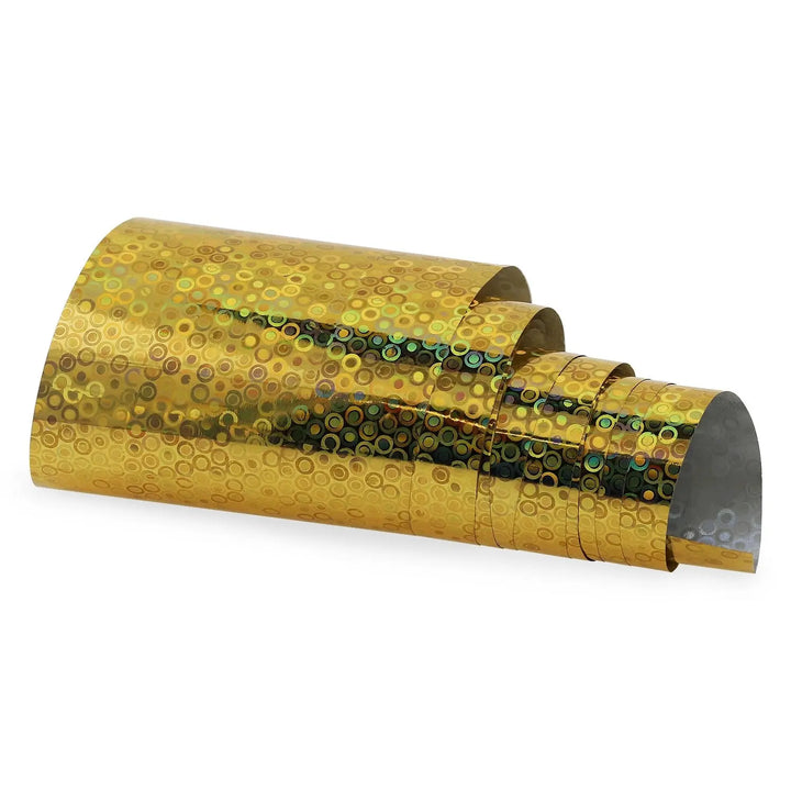 NF-022 Gold Holo Disco - Transfer Foil Strip   Naio Nails