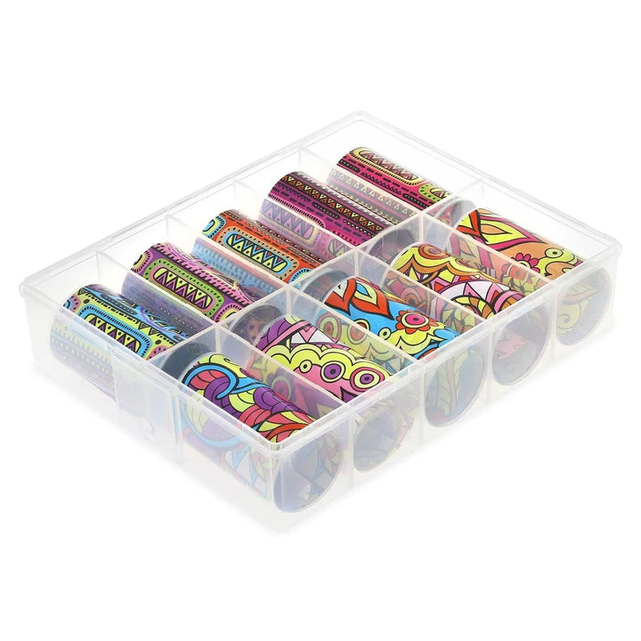 NFS-007 Bohemian - Transfer Foil Set   Naio Nails