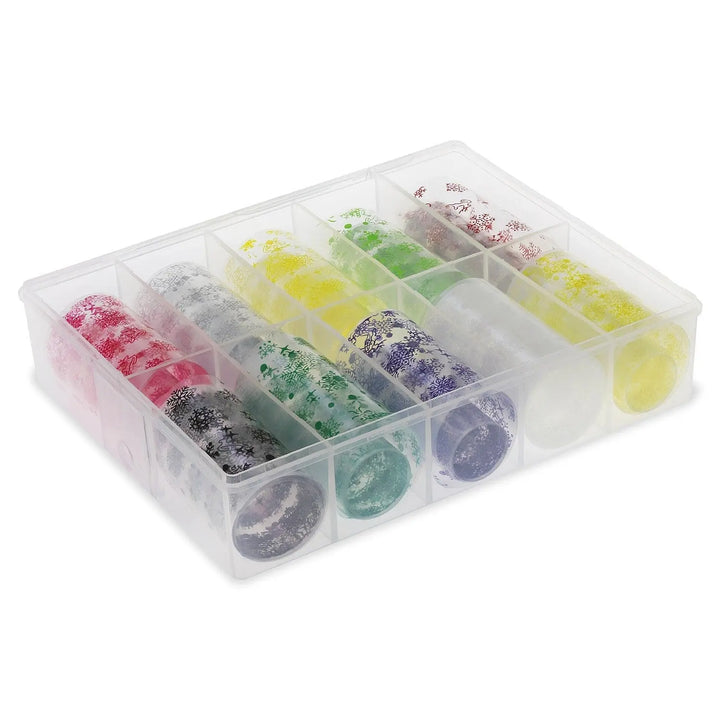 NFS-013 Snowflake & Reindeer - Christmas Transfer Foil Set   Naio Nails