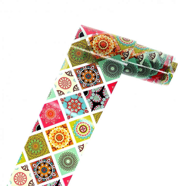 TFS-5 Paisley Pattern Set of Foils   Naio Nails