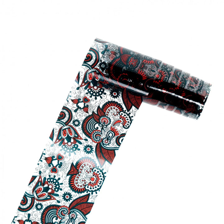 TFS-5 Paisley Pattern Set of Foils   Naio Nails