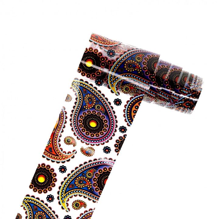 TFS-5 Paisley Pattern Set of Foils   Naio Nails