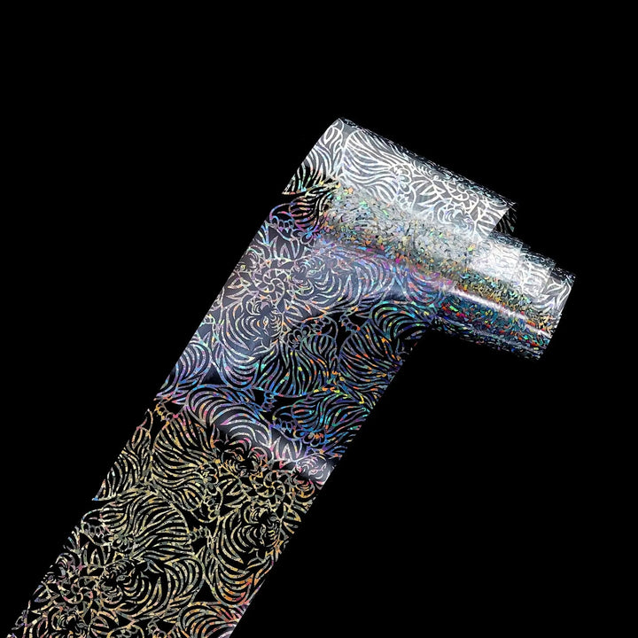 Assorted Holographic Patterns TFS-18 (Pack of 10)   Naio Nails