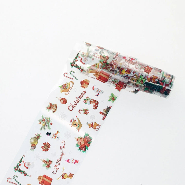 TFS-24 Transparent Christmas Set of Foils   Naio Nails