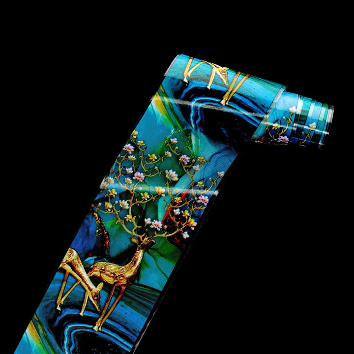 Marble & Geometric Patterns TFS-64   Naio Nails