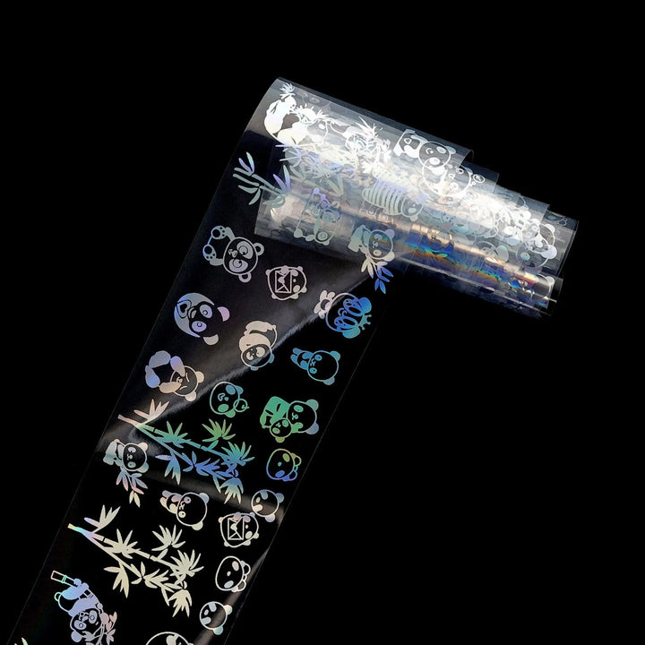 Assorted Transparent Holographic Set of Patterns TFS-25 (Pack of 10)   Naio Nails