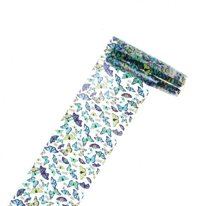 TFS-55 Selection of Butterfly Transfer Foils   Naio Nails