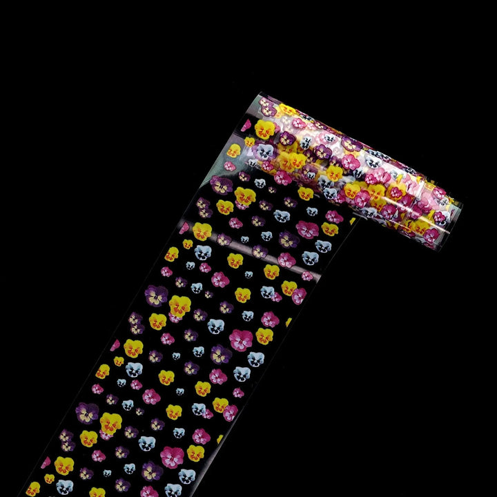 TFS-71 Floral Set of Foils Six   Naio Nails