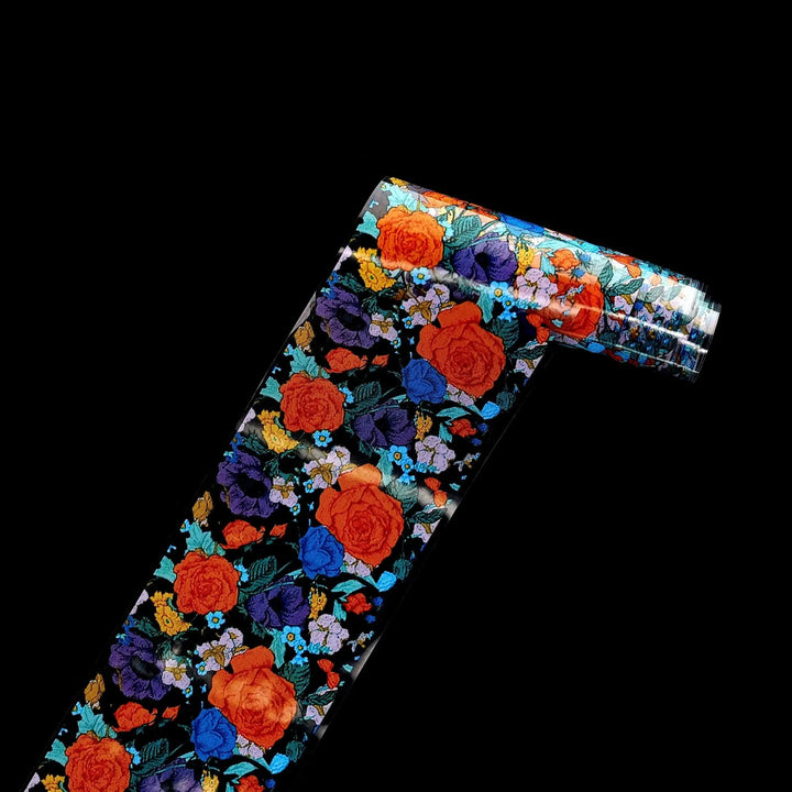 TFS-71 Floral Set of Foils Six   Naio Nails