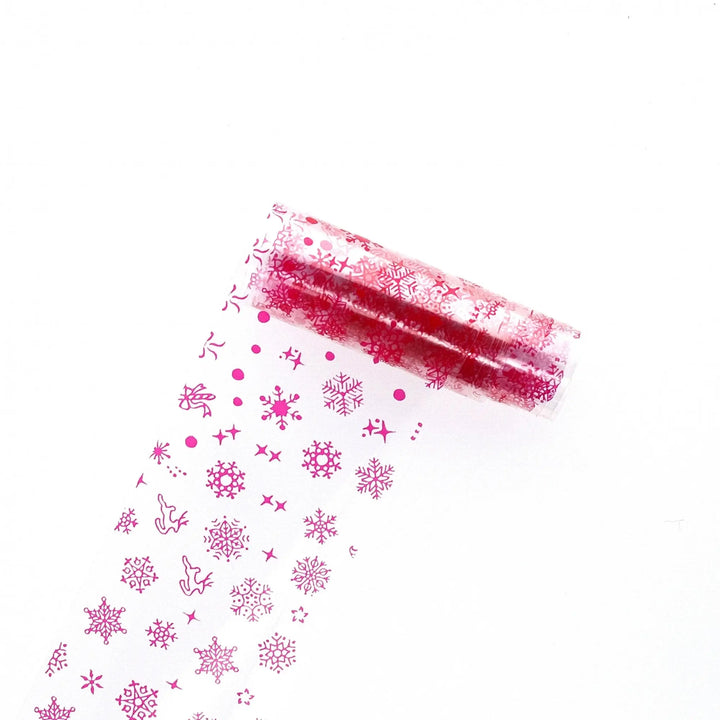 TFS-92 Snowflake & Reindeer Foil Set   Naio Nails