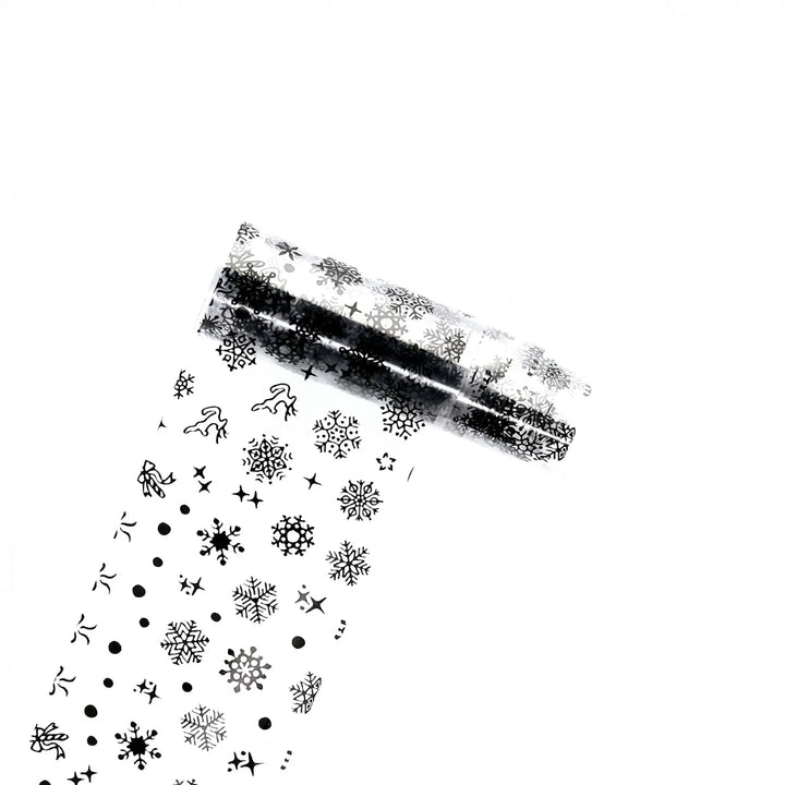 TFS-92 Snowflake & Reindeer Foil Set   Naio Nails