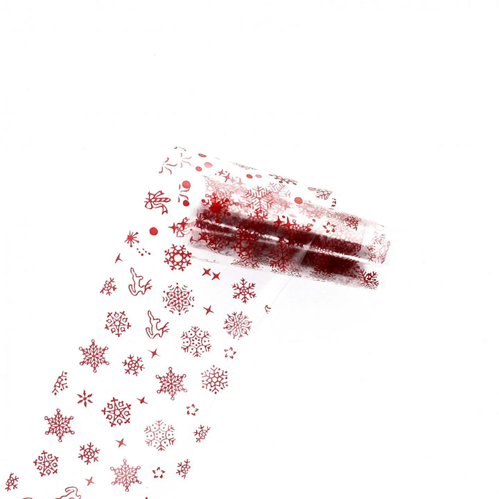 TFS-92 Snowflake & Reindeer Foil Set   Naio Nails