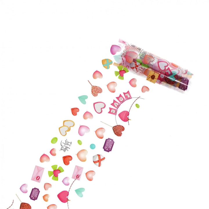 TFS-105 Hearts & Kisses Selection of Foils   Naio Nails