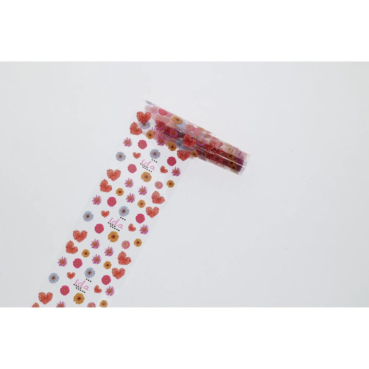 Assortments of Flowers, Hearts & Fonts  Set of Foils TFS-32  (Pack of 10)   Naio Nails