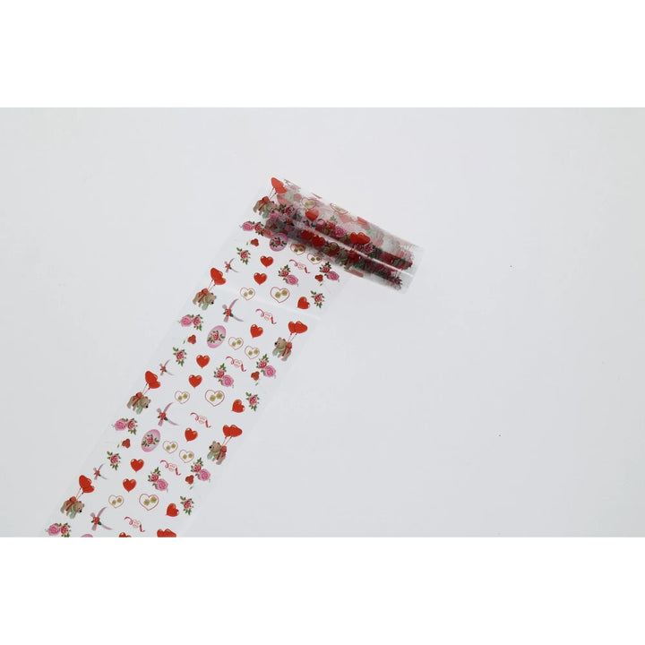 Assortments of Flowers, Hearts & Fonts  Set of Foils TFS-32  (Pack of 10)   Naio Nails