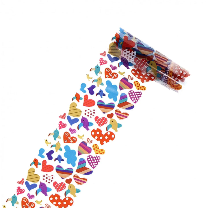 TFS-180 Colourful Hearts and Font Selection of Foils   Naio Nails