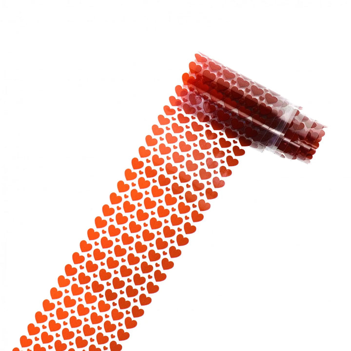 TFS-180 Colourful Hearts and Font Selection of Foils   Naio Nails