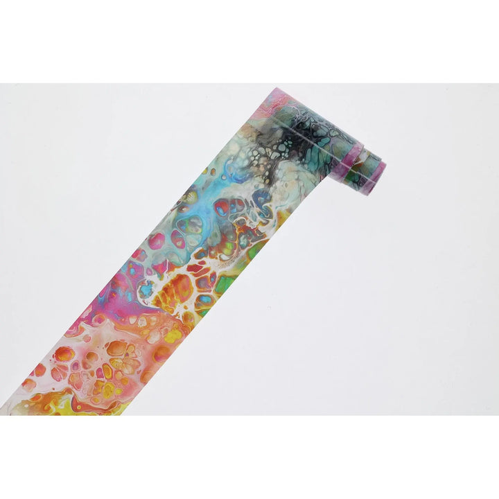 TFS-43 Set of Colourful Marble Designs Transfer Foils   Naio Nails