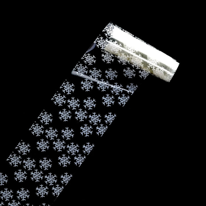 TFS-20 Black & White Christmas Selection of Transfer Foils   Naio Nails