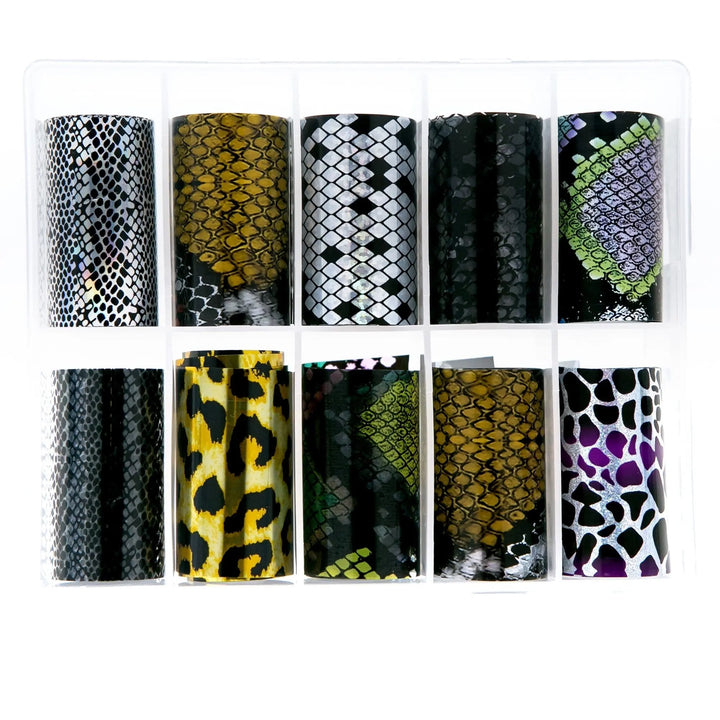 TFS-66 Metallic Animal Print Foils   Naio Nails