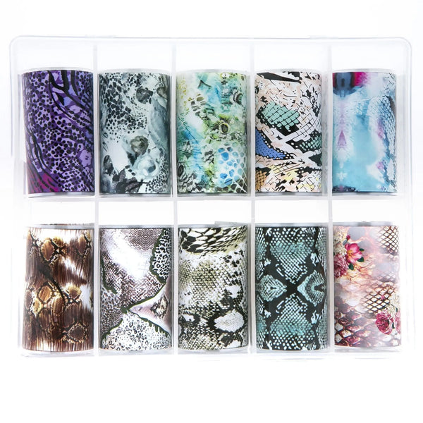 TFS-102 Assorted Animal Foil Designs   Naio Nails