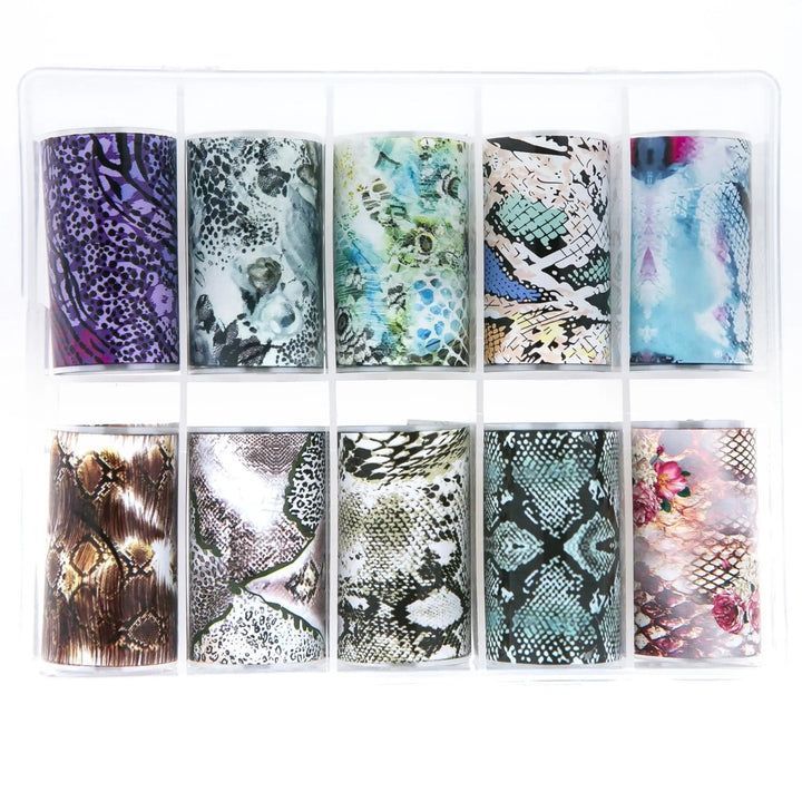 TFS-102 Assorted Animal Foil Designs   Naio Nails