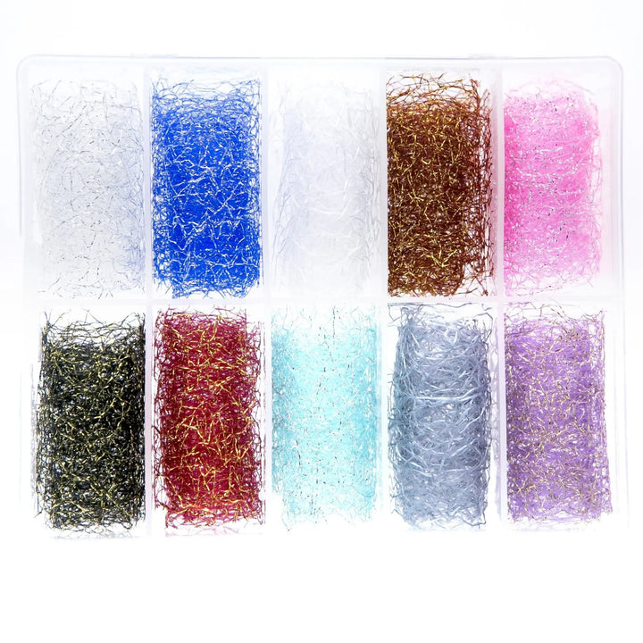 Set of Mixed Coloured Lace TFS-swb-01   Naio Nails