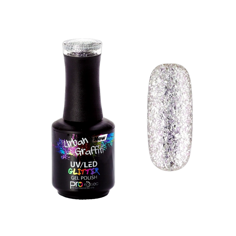 Artemis - UGGP-A0910 Urban Graffiti Gümüş Simli Jel Oje 15ml
