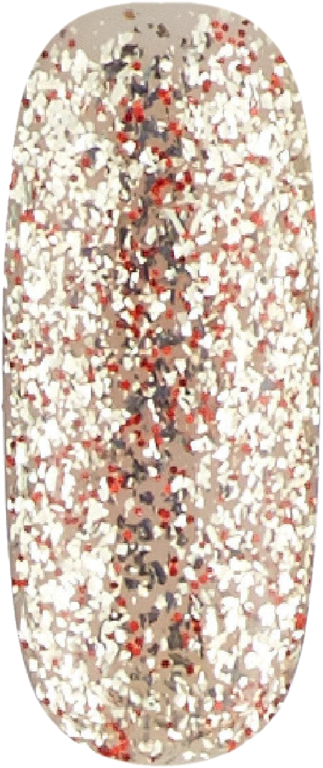 Tinsel Town - UGGP-A0913 Urban Graffiti Altın ve Kırmızı Simli Jel Oje 15ml