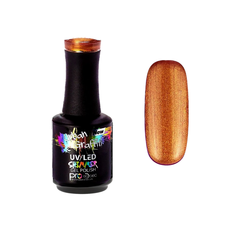 Yanık Kestane - UGGP-A0224 Urban Graffiti Jel Oje 15ml