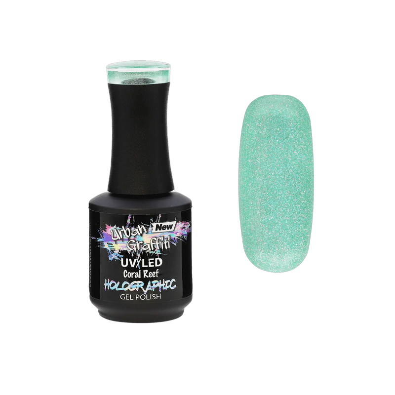 Mercan Resifi - UGGP-HG009 Şehir Grafiti Jel Oje 15ml