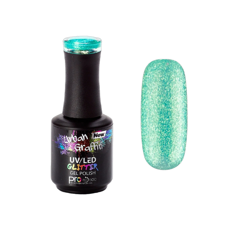 Deniz Kızı Pulları - UGGP-A0920 Urban Graffiti - Okyanus Yeşili Jel Oje 15ml