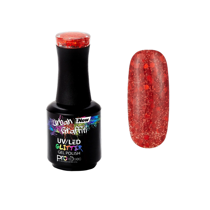 Rockstar Kırmızı - UGGP-XS010 Urban Graffiti Jel Oje 15ml